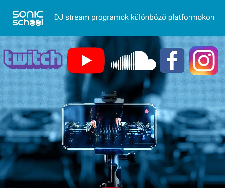 DJ stream platformok kezdő kép